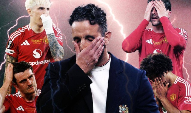 曝拉爵省钱无意换帅！阿莫林不服输称曼联踢得比热刺好，否认首发出错