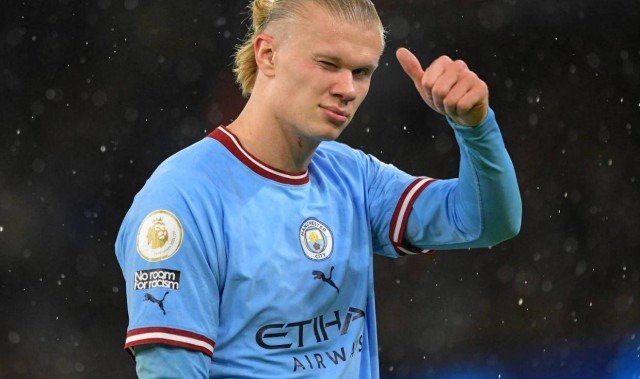 英超百球时速榜，哈兰德身前仅剩一人