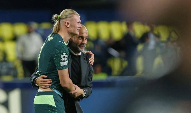 瓜帅笑了！贝尔纳多・席尔瓦头球建功，哈兰德12场22球创造足坛神话