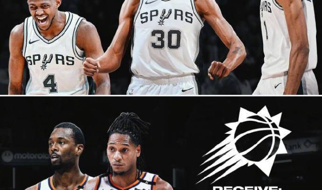 下家首选？美媒构想马刺交易方案:瓦塞尔+巴恩斯换KD