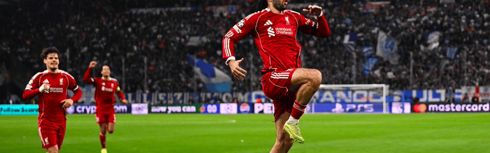 豪门狂欢夜：马赛0-3利物浦 凯恩双响拜仁2-0升至第二 切尔西1-0