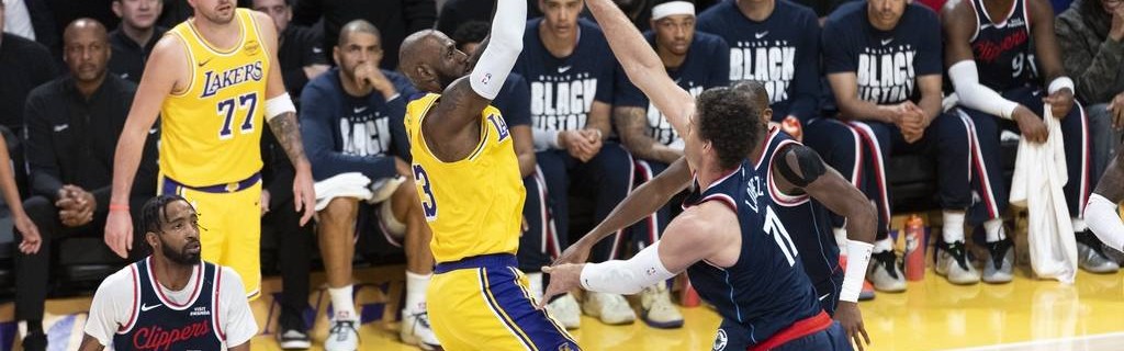 东契奇38+11詹姆斯13+11 伦纳德31分湖人胜快船